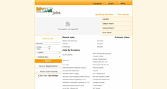 Desktop Screenshot of bharatjobs.in